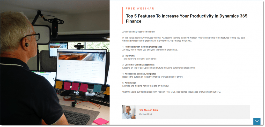 Top 5 Features to Increase Your Productivity In Dynamics 365 Finance