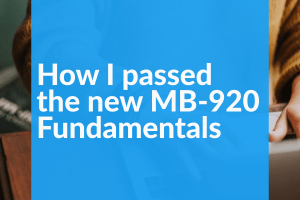 Latest MB-920 Study Notes