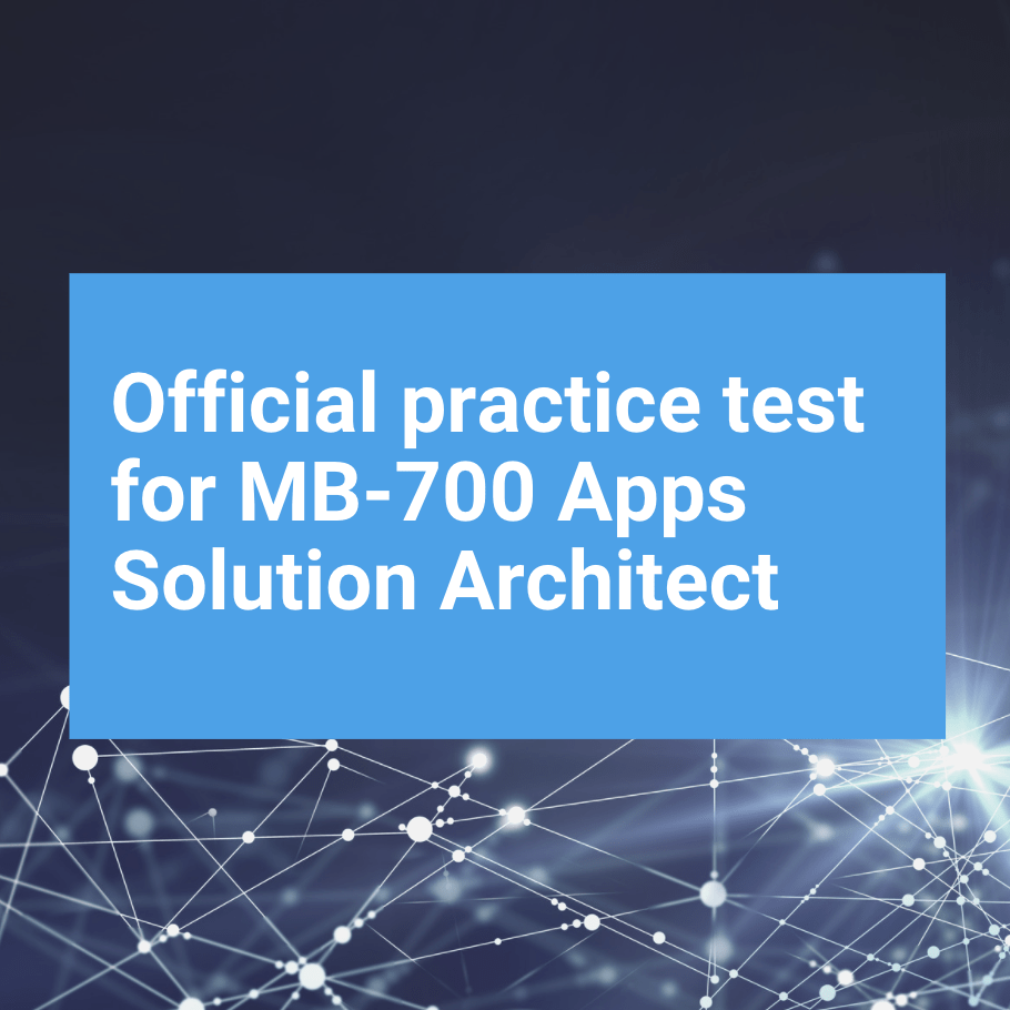 Official MB700 Practice test