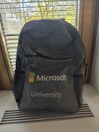 Microsoft University Backpack
