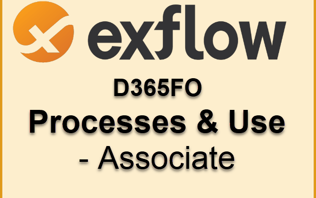 ExFlow Processes & Use | Associate | Online