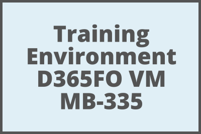 Training environment VM MB 335