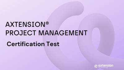 Axtension® Project management Certification t