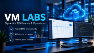 AXcademy VM Labs - Dynamics 365 Finance & Operations training environments with 180 days of access