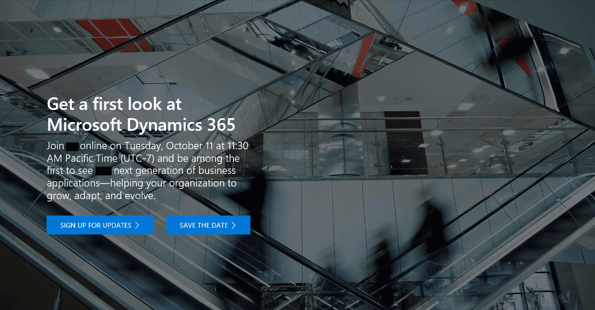 Microsoft Dynamics 365 first look